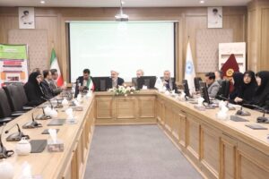 رونمایی پوستر سامانه «اهدانش» در خراسان رضوی