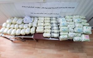 کشف ۴۸ کیلوگرم مواد مخدر توسط مرزبانان هنگ تایباد