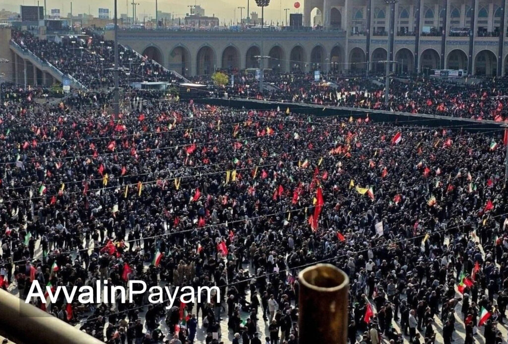در سوگ رهبر شهید